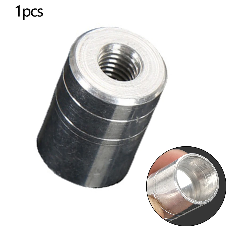 

8mm Fishing Pole Net Head Adapters Fishing Rod Connection Aluminum-Alloy To Landing Net Fishing Connector Net Fishing Tools Part