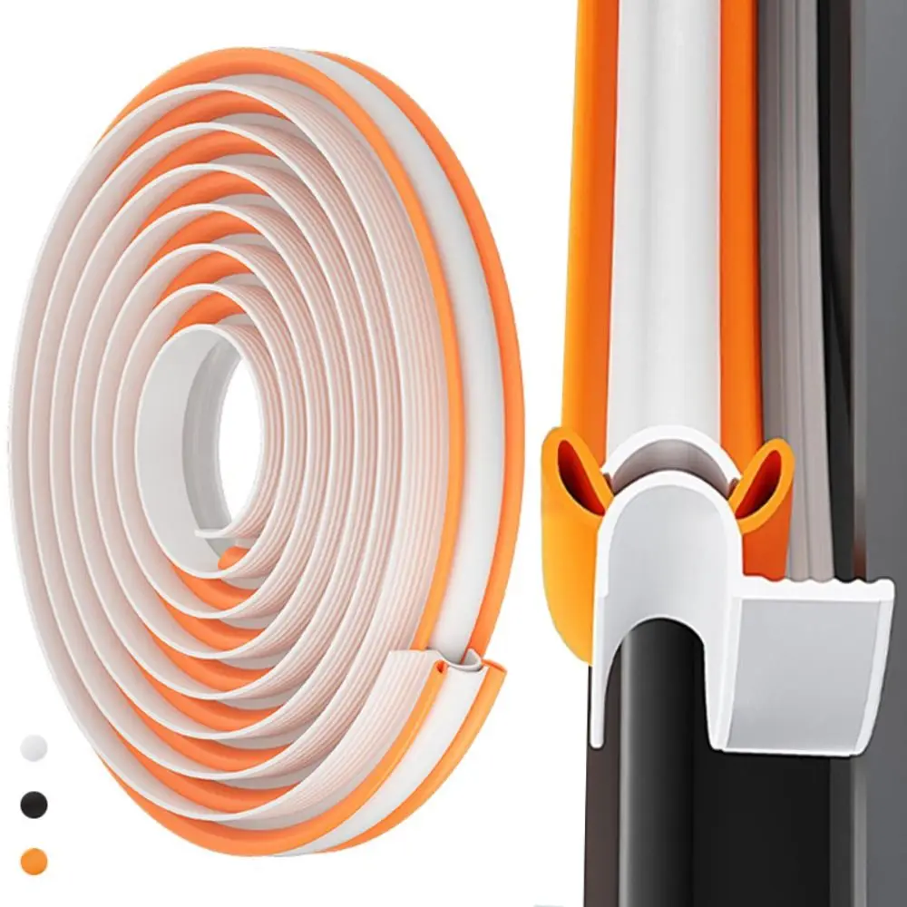 

4 м уплотнительная лента для створки окна, ветрозащитная изоляционная лента из ТПЭ, сохраняющая тепло, самоклеящаяся оконная защита от атмосферных воздействий, зима