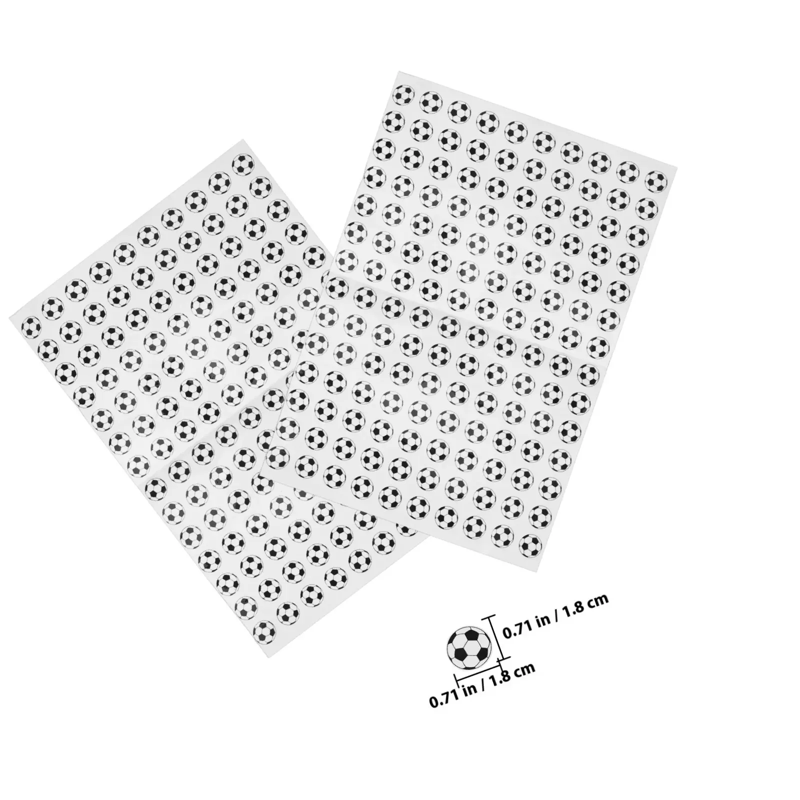 280Pcs Football Stickers Bulk Creative Soccer Decorative Labels Multipurpose Adhesive Seal Stickers for Laptop Car Scrapbook and