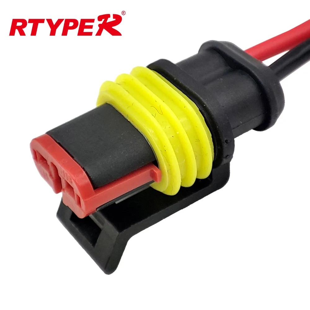 

1/5/10Set For 2 Pin way Female 282104-1 282080-1 Waterproof Electrical Automotive Connector Plug For car 0090-272