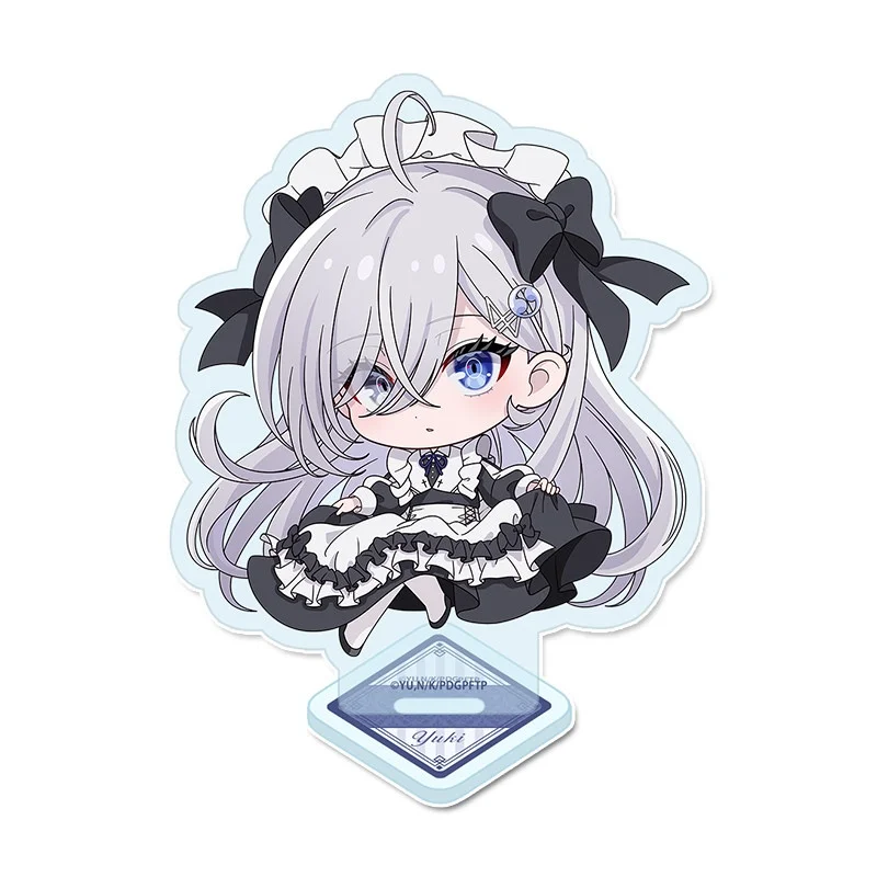 Playing Death Games to Put Food on the Table ANIME 10CM An Adorable Acrylic Figure Stand Ornament Collecting Keychain