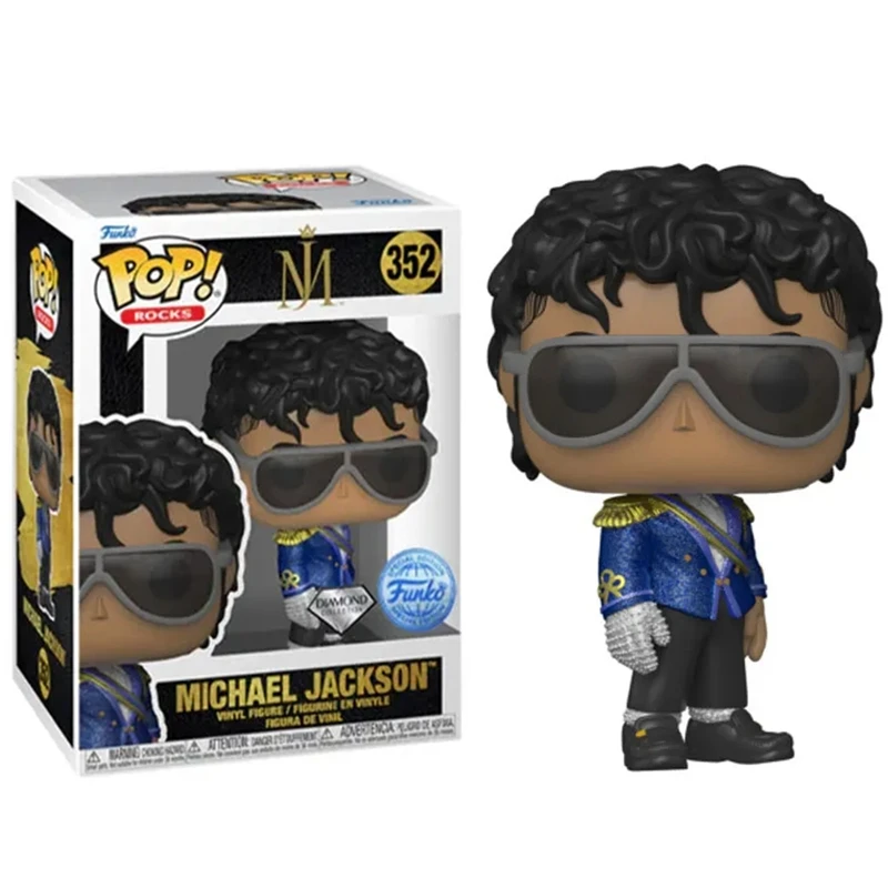 Funko POP BILLIE JEAN 22 beat it 23 SMOOTH CRIMINAL 24 BAD 25 MICHAEL JACKSON 26 345 352 359 Action Figure Collection Model Toys