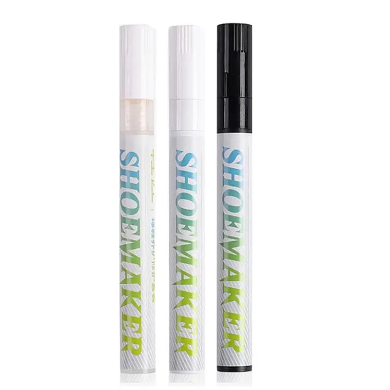 VOFUN-1Set Of Shoe Repair Pen Anti-Oxidation Pen Set Kit Repair Complementary Color White Go Yellow Shoe Whitening Cleaning