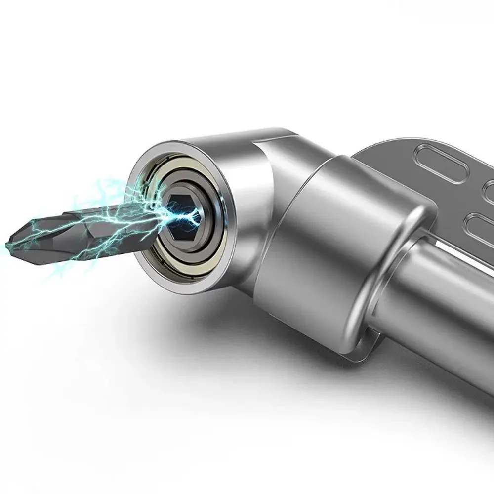 Ângulo direito Broca Extensão Poder Chave De Fenda, 105 Graus, Broca, Broca, Anexo, 1 ", 4" Hex