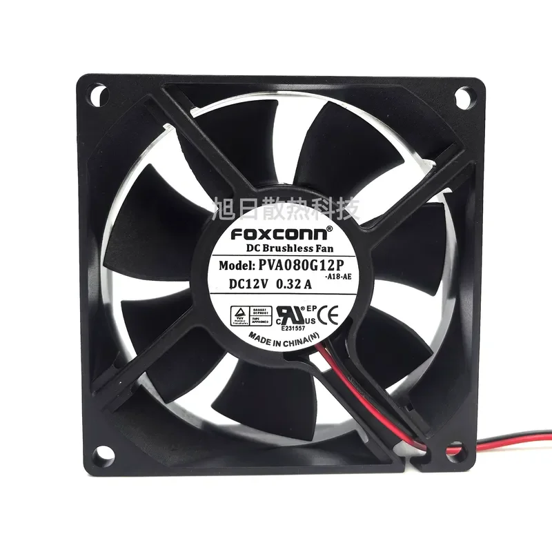 for Foxconn PVA080G12P 12V 0.32A 8025 8CM Cooling Fan for BenQ Projector New Original Replacement Part