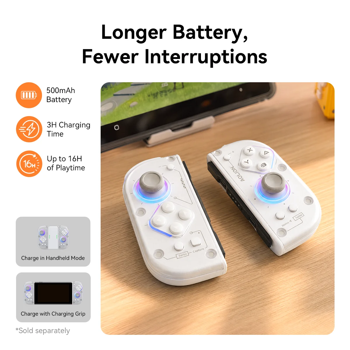 aolion Nintendo Switch Gamepad Wireless Bluetooth