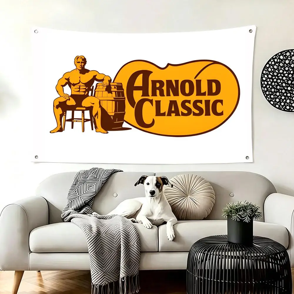 popular Arnold Classic Flags  For Living Room Home Dorm Decor Wall Outdoor Camping Party Banner Gifts