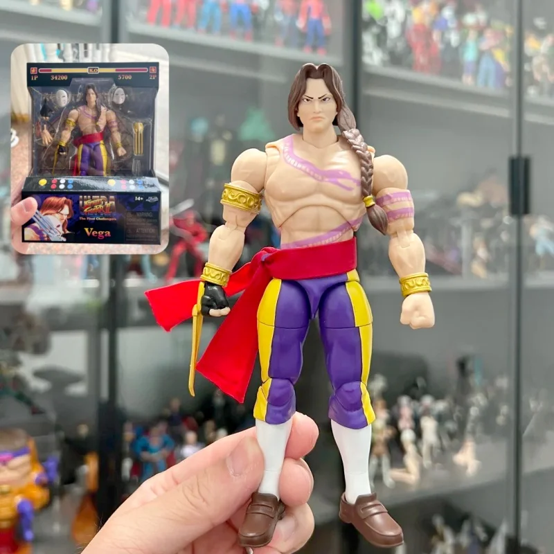 

In Stock Original Jada Toy Street Fighter Balrog Vega Anime Figure The Final Challengera Vega Action Figure Street Fighter Toys