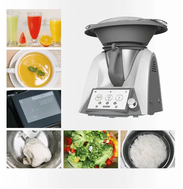 Thermal Mix  WiFi /TFT Screen Cook Robot Automatic Cooking Machine  Multifunctional Cooking Machine Food Processor