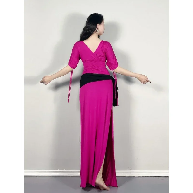 Strój do Tańca Brzucha Kurs Tańca Ubrania 2023 Damski Indyjski Dorosły Profesjonalny Orientalny Spódnica Damska