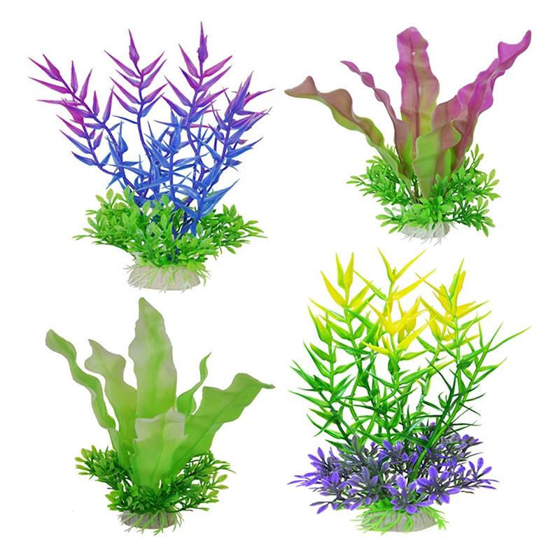 Artificial Aquarium Decoration Landscaping Ornaments Simulation Weed Ornaments Creative Fish Tank Decoration Accessories Gifts