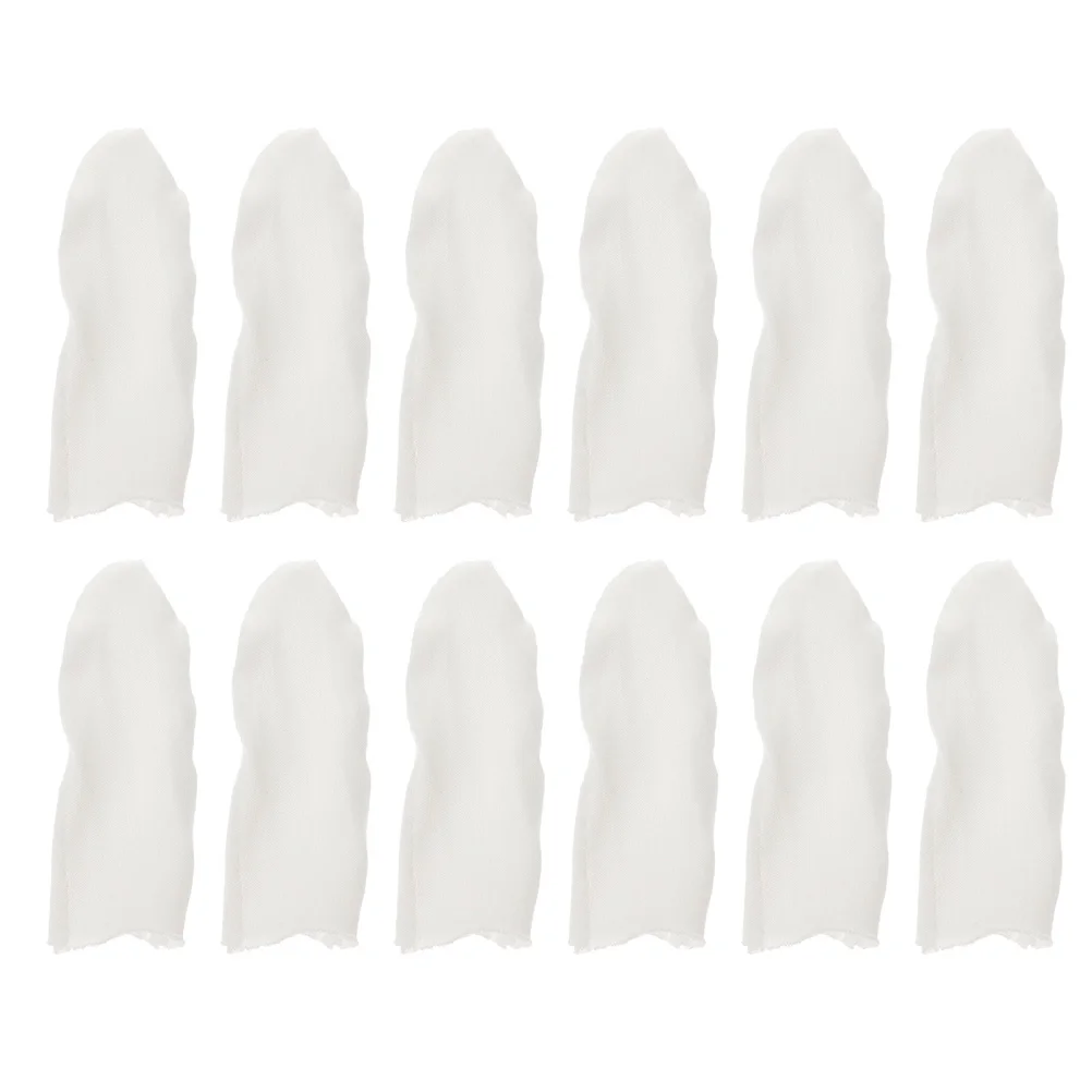 

200 Pcs Cotton Finger Cots Practical Covers Protectors Working Anti-wear Protection for Tips Stretch Small Anti-cut