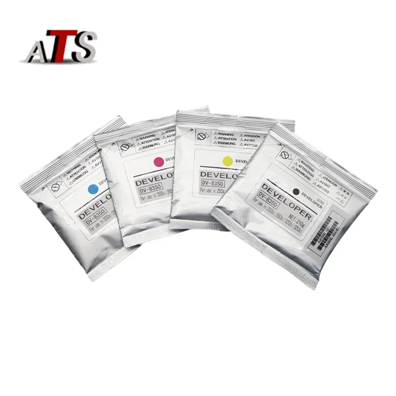 

4pcs. CMYK DV-8350 DV8350 Developer for Kyocera TA2552 3252 2553 3253Ci Highly Stable Developer Powder 200g