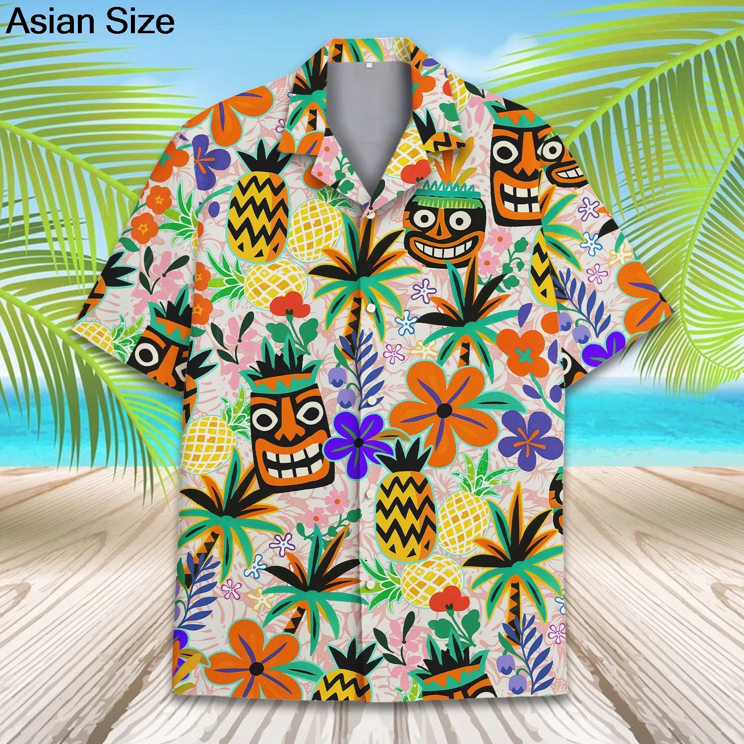 

Skull Pineapple Hawaiian Shirt Men Women Youth Clothing Vibrant Tropical Summer Shirts Perfect For Beach Vibe Blouses Unisex