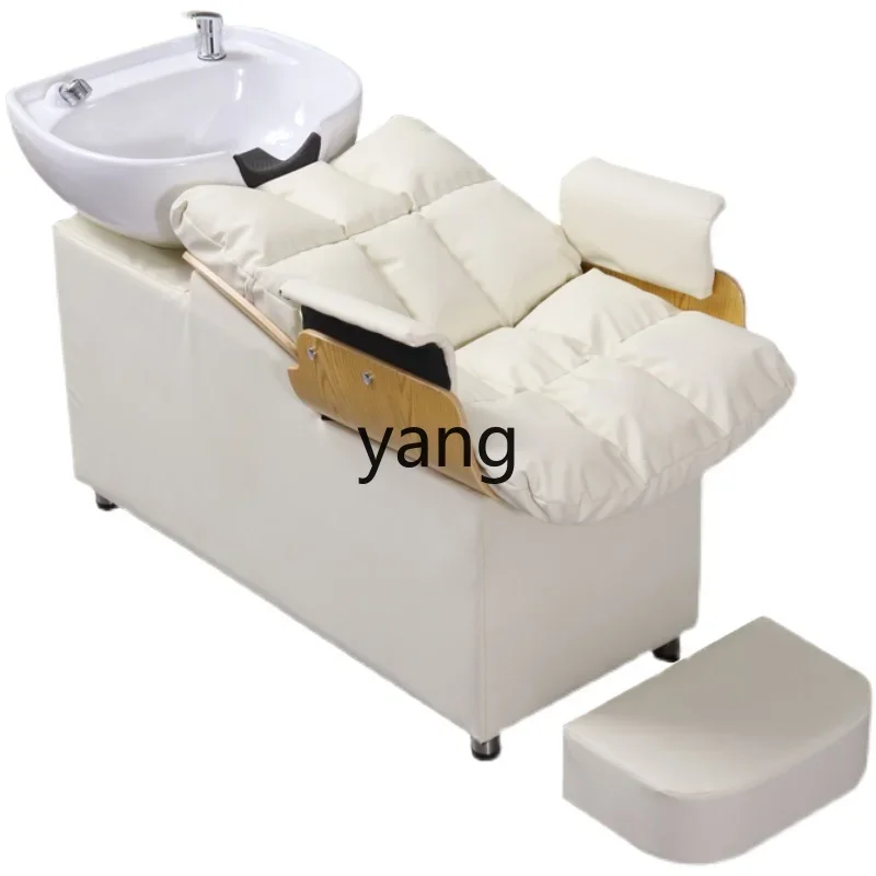 lmm1 high-end barber shop shampoo bed semi-reclining beauty salon hair salon special