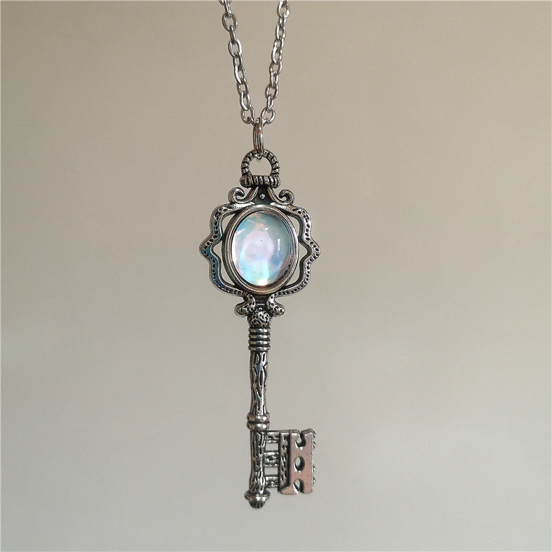 Gotycki Naszyjnik z Czarnym Ka – Men Accessories Neck Chain recenzja i cena