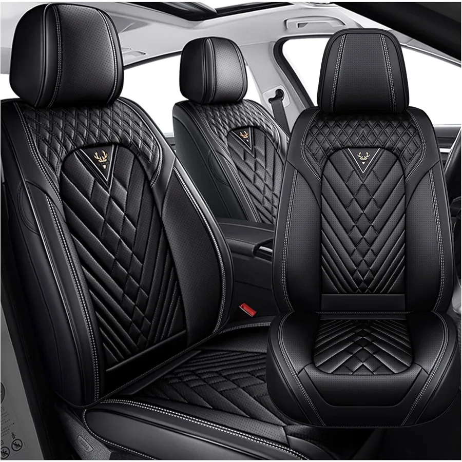 

Чехлы на автомобильные сиденья для Toyota 4Runner 20002025, водонепроницаемая кожаная защита для автомобильных сидений из наппа, удобный и противоскользящий чехол на автомобильное сиденье