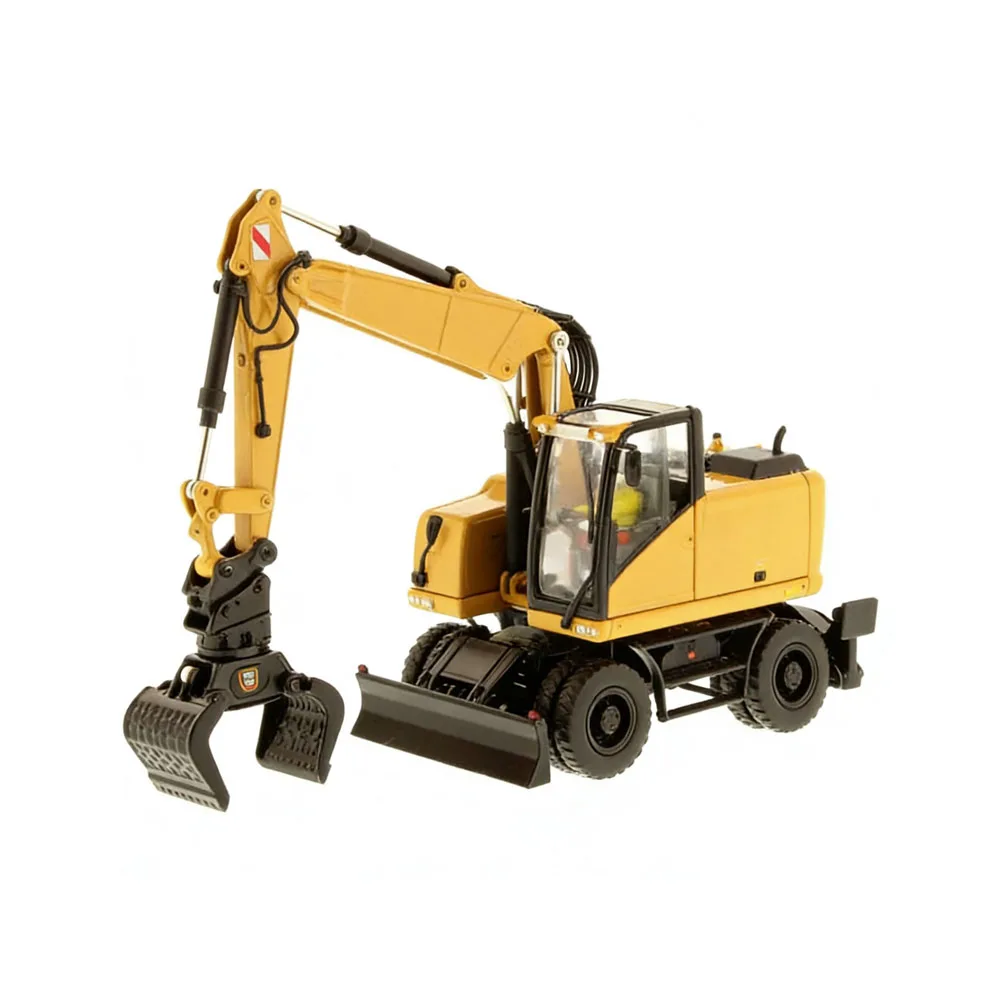 

2 Color 1:50 M318F Wheeled Excavator Muddy Vesion Boy toy birthday gift scene decoration engineering vehicle model DM85508