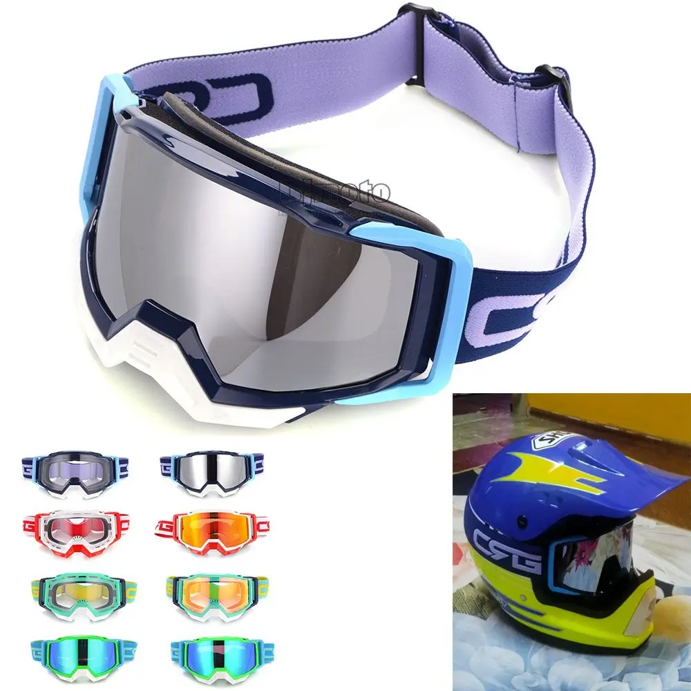 BJMOTO Brand Motocross Goggles Glasses Skiing Sport Eye Ware MX Off Road Helmets Gafas Motorcycle Goggle for ATV DH MTB