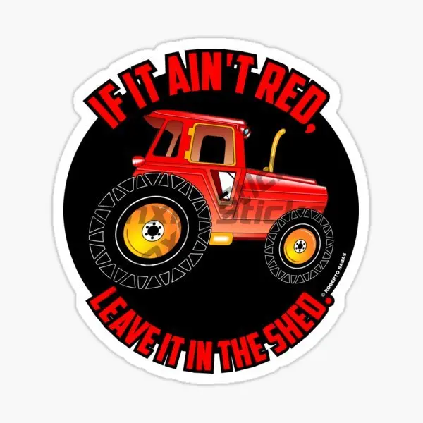 Tractor Farm Creative Sticker Bicycle Car Motorcycle Truck Wall Room Door Glass Helmet Off-road Decal Waterproof Customizable