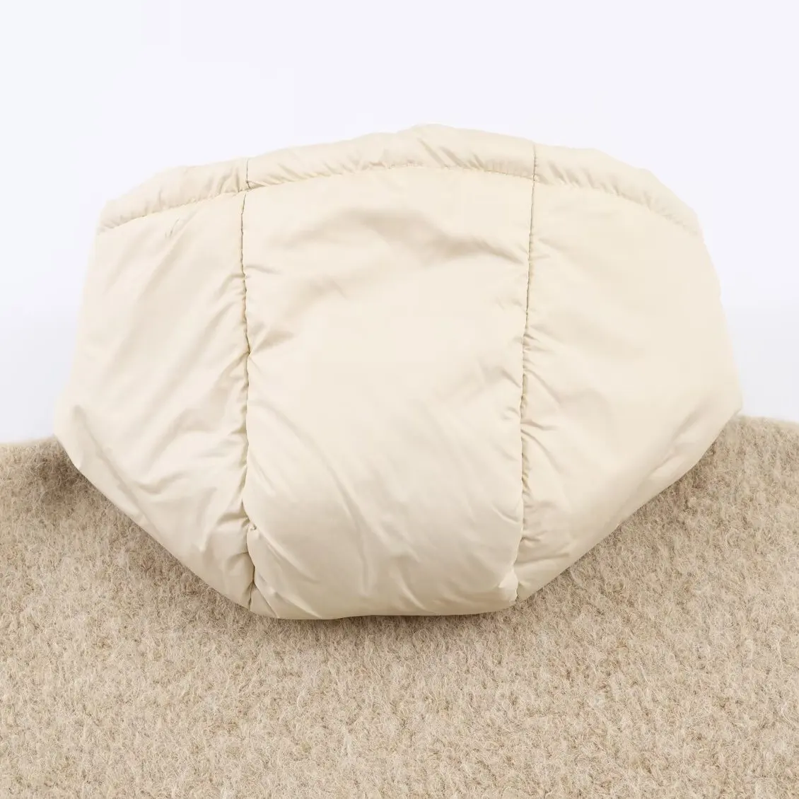 เสื้อคลุมไหมพรมถักแบบมีฮู้ดสำหรับผู้หญิง ฤดูใบไม้ร่วง ฤดูหนาว แขนยาว แต่งขนวงกลม ซิปหน้า ผ้าโพลีเอสเตอร์ แบบเปิด