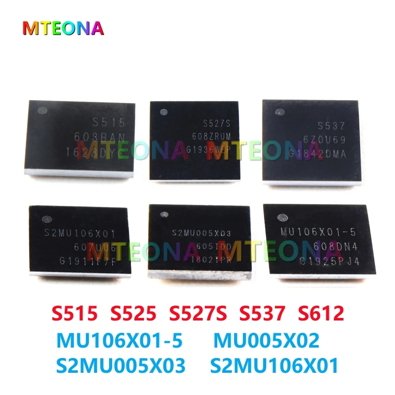 5-10Pcs S515 S525 S527S S537 S612 MU106X01-5 MU005X02 S2MU005X03 S2MU106X01 For Samsung IC Chip