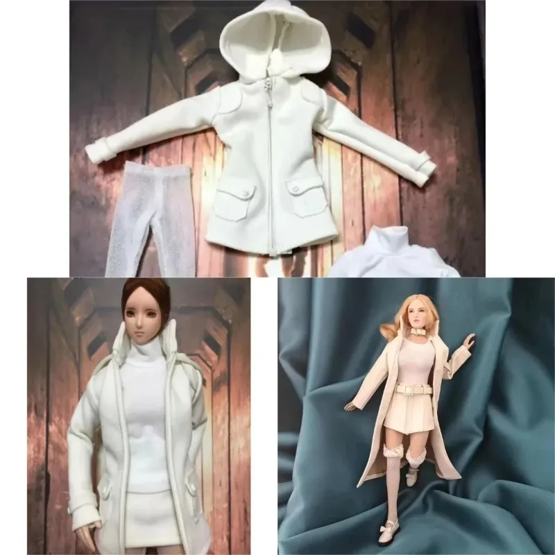 1/6 مقياس أنثى الجندي الأبيض سترة واقية غير رسمية تنورة جوارب مجموعة الملابس نموذج ل 12 ''عمل أرقام PH TBL الجسم