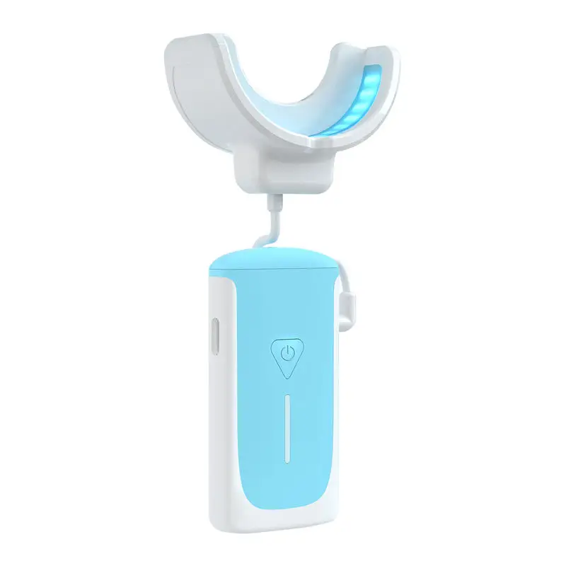 Home Use Portable Teeth Whitening Product Blue Led Kits Wireless Rechargeable Tooth Whitening Devices With Led Light