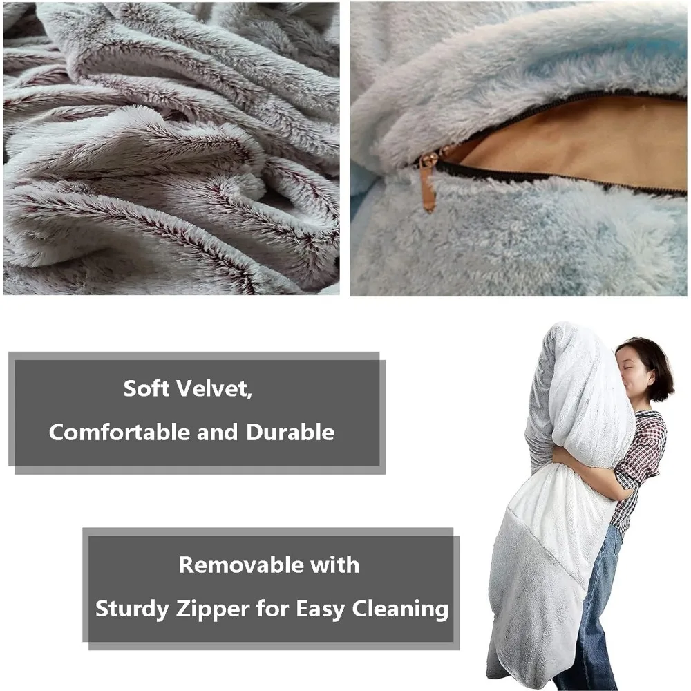 كرسي بين باج العملاق الكبير للبالغين، (بدون حشو) كراسي بين باج بأحجام وألوان متعددة أثاث عملاق مملوء بالرغوة - #4