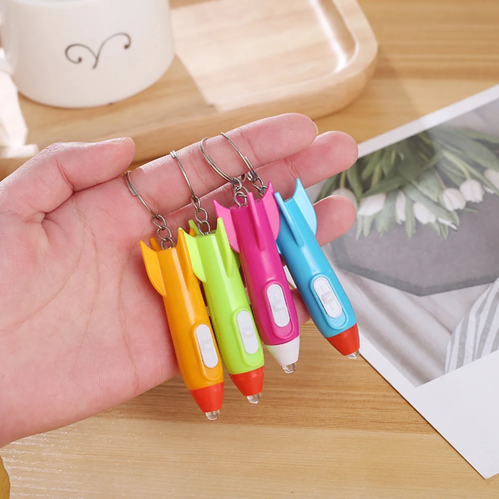 12 Pcs The Gift Decor Key Chain Ring Pendant Keychains Luminous Party Favor Backpack Hanging Adorn Child