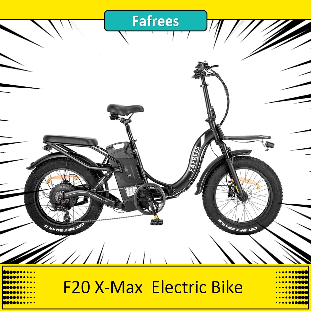 Fafrees F20 X-Max Electric Bike 48V 750W Brushless Motor 30AH Battery 20*4.0