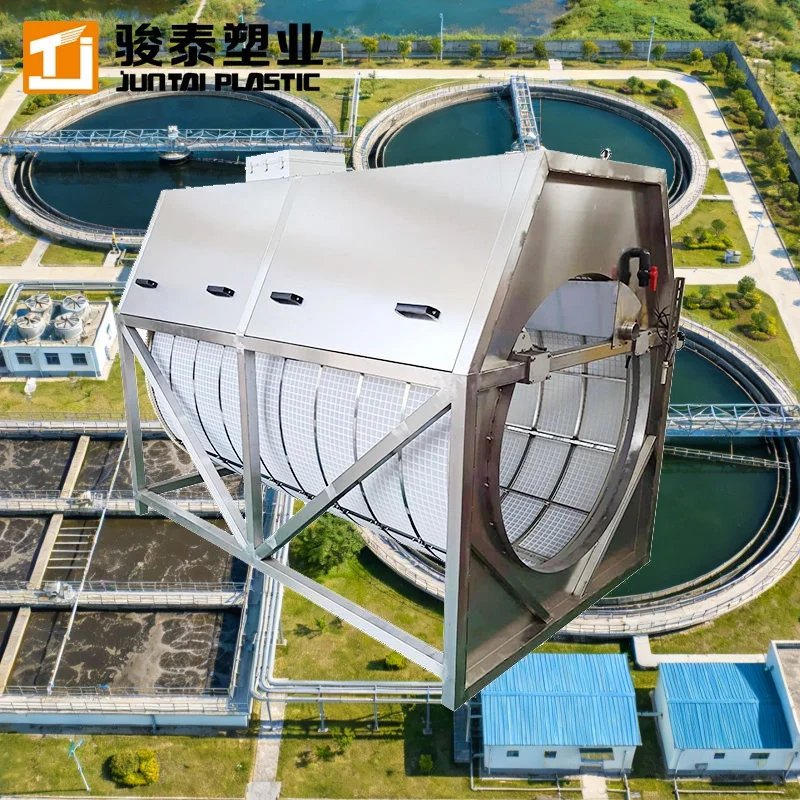 High Efficiency Rotary Filter SS304/SS316 Drum Filter for Aquarium