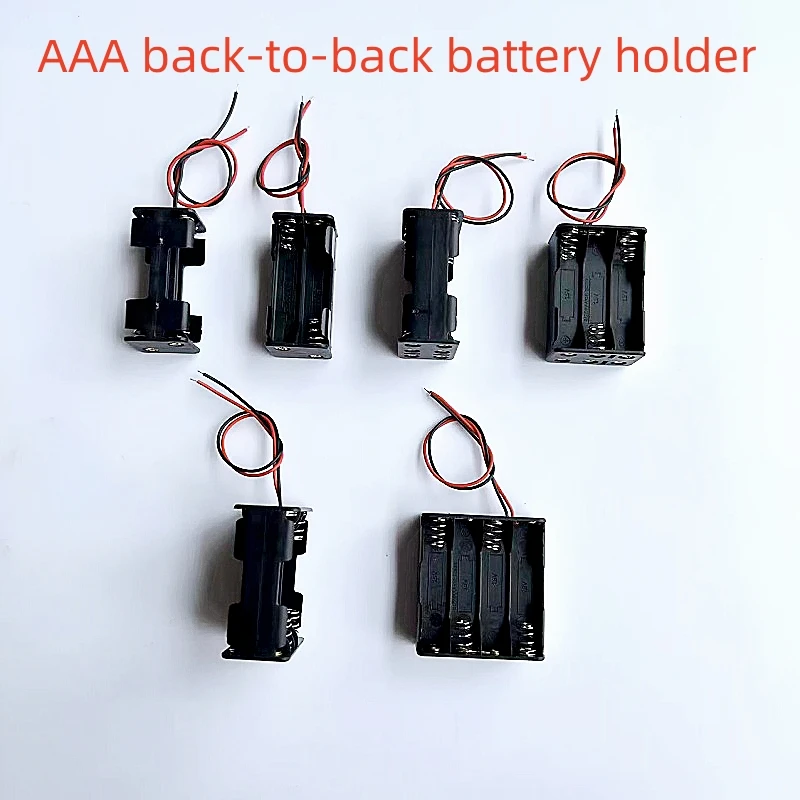 10-100 шт., аккумуляторные батареи AAA 4 6 8X с кабелем, слот 1/2/3/4