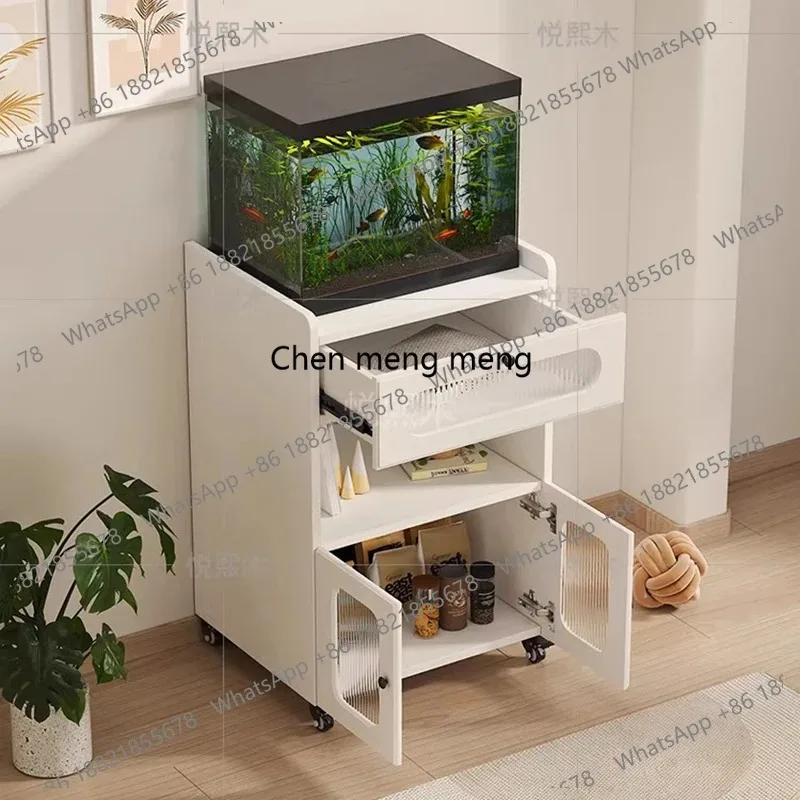 RR Mobile Storage Living Room Cabinets House Container Organizer Cabinets Sideboards Display Luxury Wood Gabinete Trendy Furnitu