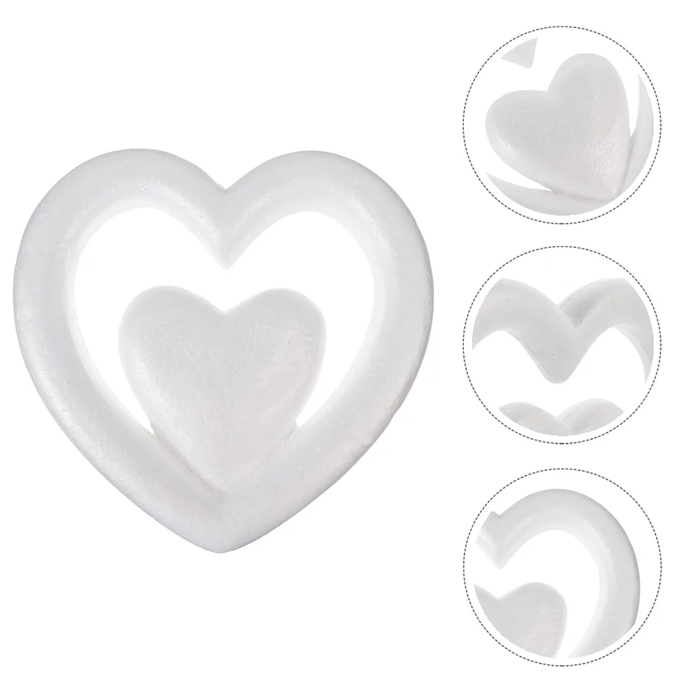 

Decorate Foam Love Model Garland Mini Wreath Craft Balls Creative Heart Decorations