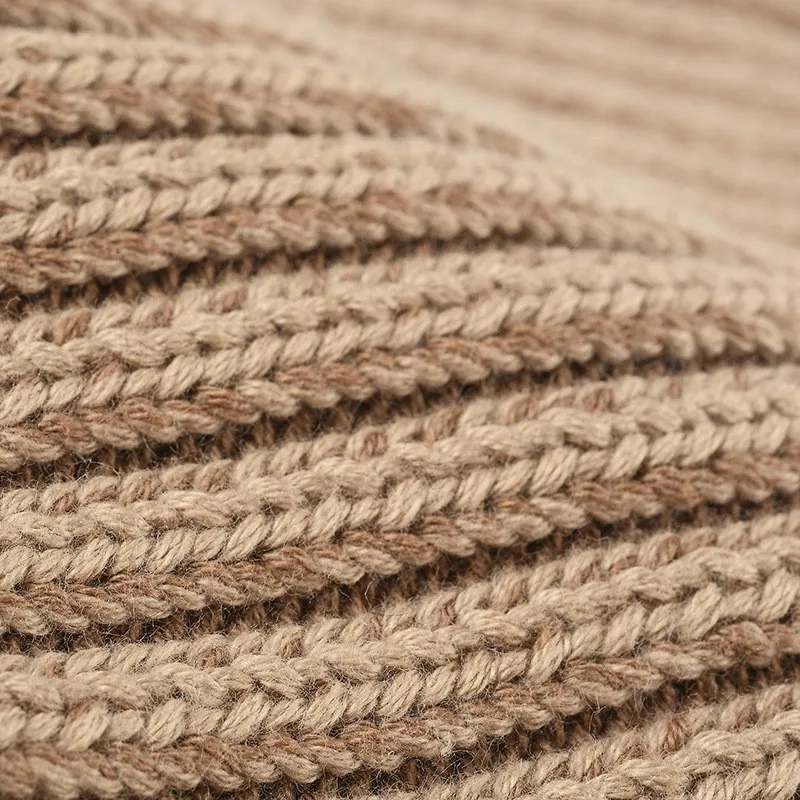 قبعة الشتاء Brimless القطن متماسكة قبعة المرأة في الهواء الطلق الدافئة حماية الأذن قبعة الباردة أزياء الرجال قبعة صوف الرجال قبعة #4