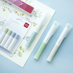 Deli Pen Type Lijm Stok Set Met Spare Lijm Voor Student School Kantoorbenodigdheden Journal Gereedschap