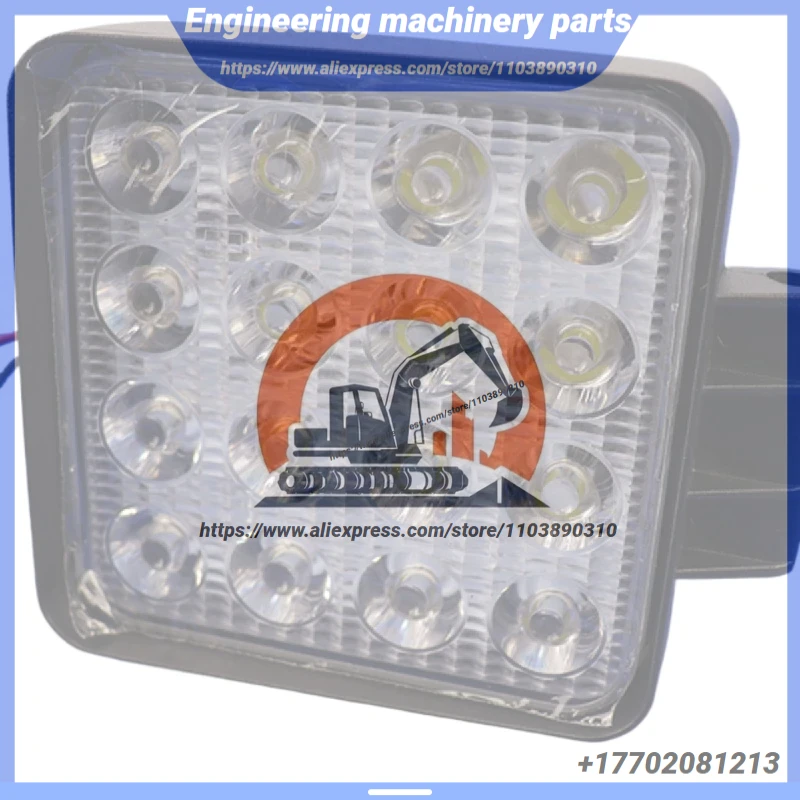 

For 55/75 Doosan SK 60 Lingong Big Arm Light Led Headlight Work Light Excavator Accessories