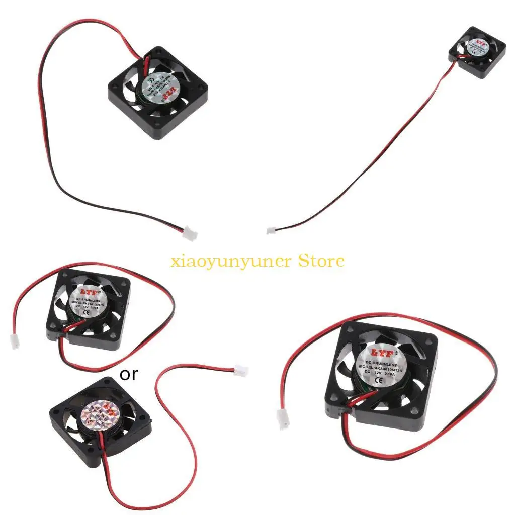 

P9JB Новый 12 В 2-контактный кулер для процессора/графического процессора Замена 40x40x10 мм Вентилятор охлаждения процессора