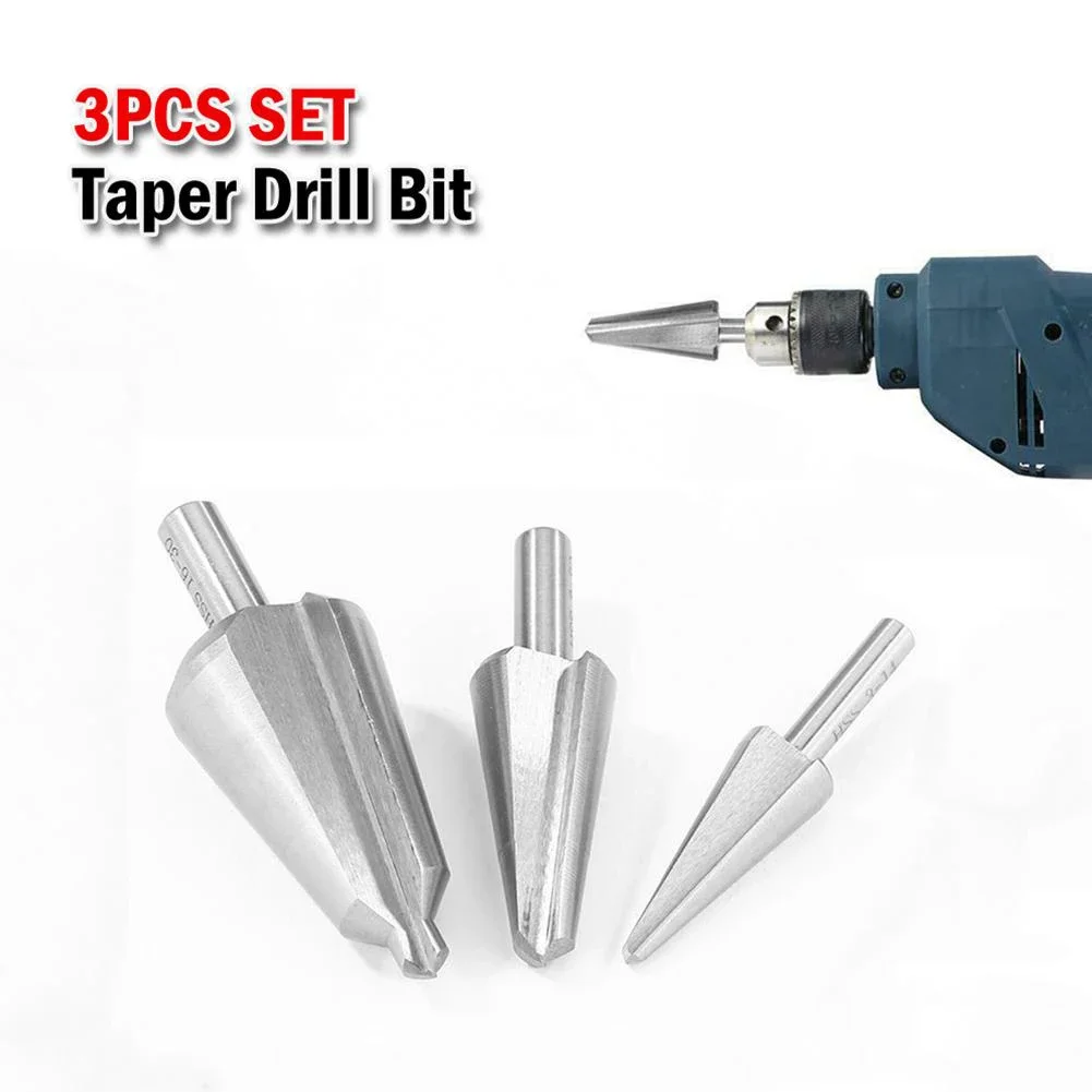 6/8/10mm Shank Umbrella Chamfer Drill HSS Taper Drill Bit Cone Cutter For Drilling 16-30mm 8-20mm 3-14mm Power Tool