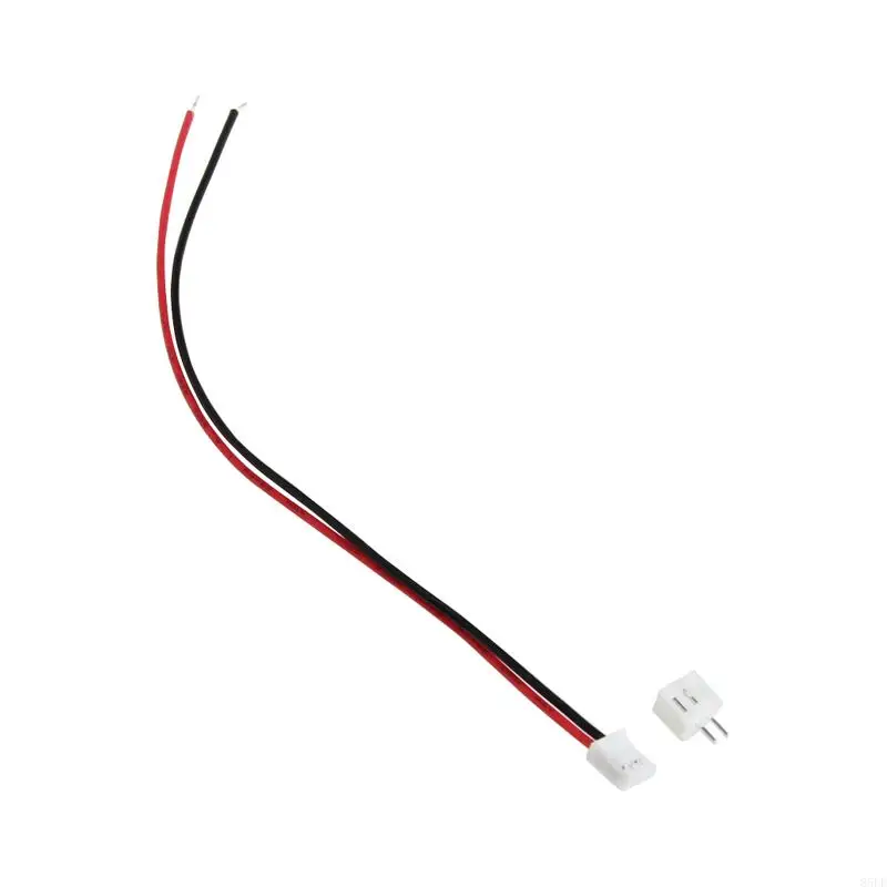 85LE 50 Sets Mini Micro JST 2.0 PH 2 Pin Connector Plug With Wires Cables 15cm/5.9in