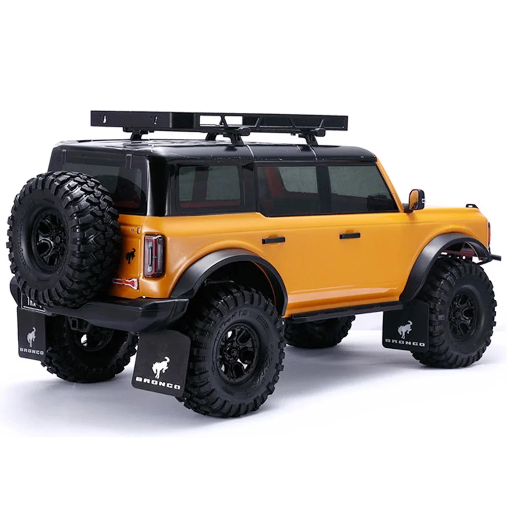 TRX4 Rubber Front and Rear Fender with Mounting Stents for RC Car Trx-4 Defender/Ford BRONCO  Simulation Body Mud Flaps