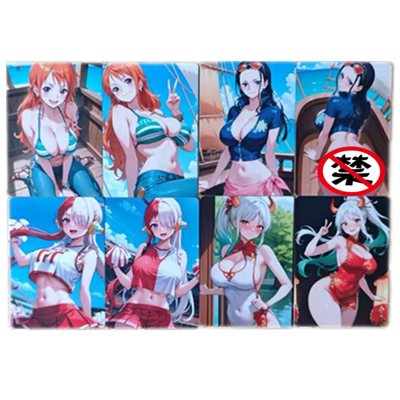

8 шт./компл. сексуальная карта One Piece Nami Uta Yamato Robin аниме ACG телесная карта 18+ взрослые комиксы коллекция богини карты игрушки подарки