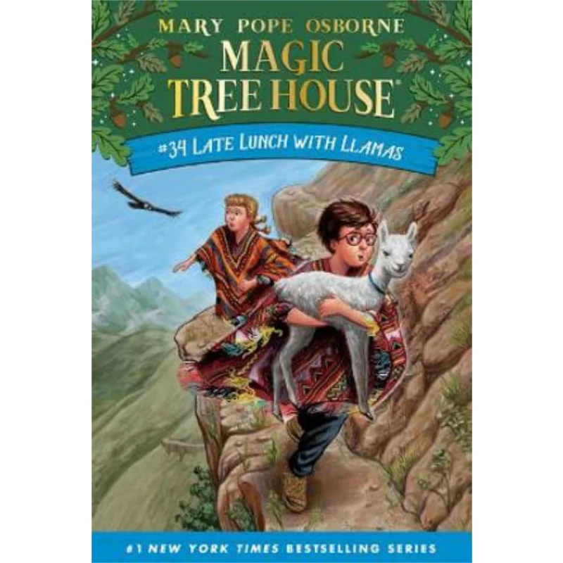 

Magic Tree House 34 Late Lunch With Llamas Mary Pope Osborne Random House US 9780525648437 Book