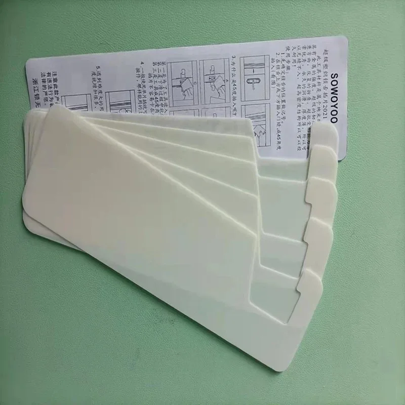 5 قطعة صلابة البلاستيك الصلب إدراج ورقة أدوات الأقفال نانو البلاستيك الصلب الأبواب الركض تجاوز أدوات قفل DIY فتاحة