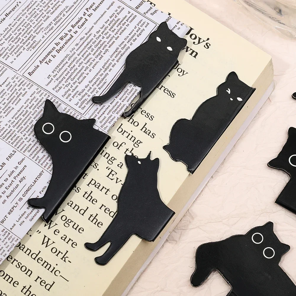 Kreative Hunde katze Lesezeichen niedlichen magnetischen Lesezeichen Lehrer Geschenk zum Lesen von Buch zubehör ästhetisches Briefpapier Schul material