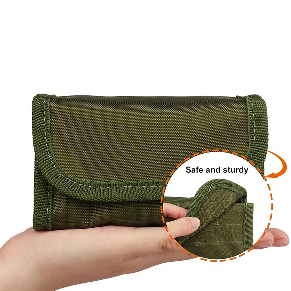 الصيد الذخيرة الحقيبة التكتيكية الخصر حقيبة 10 جولات النار أكياس في الهواء الطلق اطلاق النار متعددة الوظائف البسيطة EDC ماج مول النايلون الحقيبة