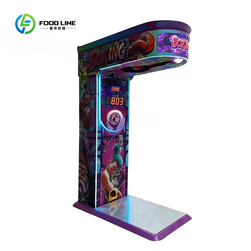 Customized Electric Boxing Machine with Card Reader Machine a Punch Boxing Paper Money Boxing-machine-price for Adults