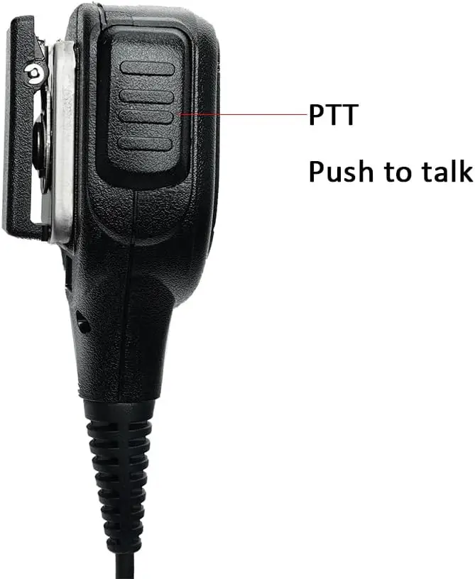 Vx-261 Mic Speaker Mic Shoulder Handheld Microphone with Reinforced Cable for Yaesu Vertex Standard VX-230 VX-231 VX-298