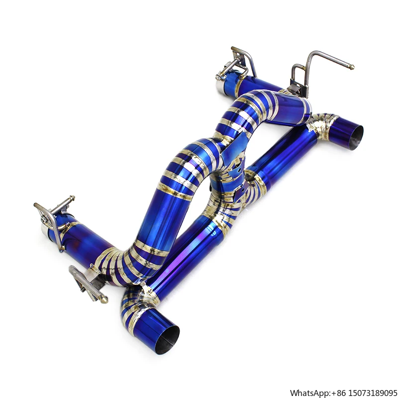 

Выхлопная система для 488 2015-2019: Высокопроизводительная задняя выхлопная труба Catback